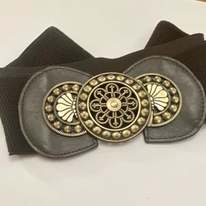 Vintage, Brown Stretchable Belt 38in x 1.5in